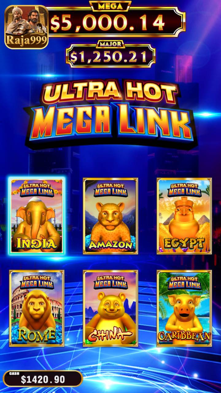 Raja999 Game slot screen
